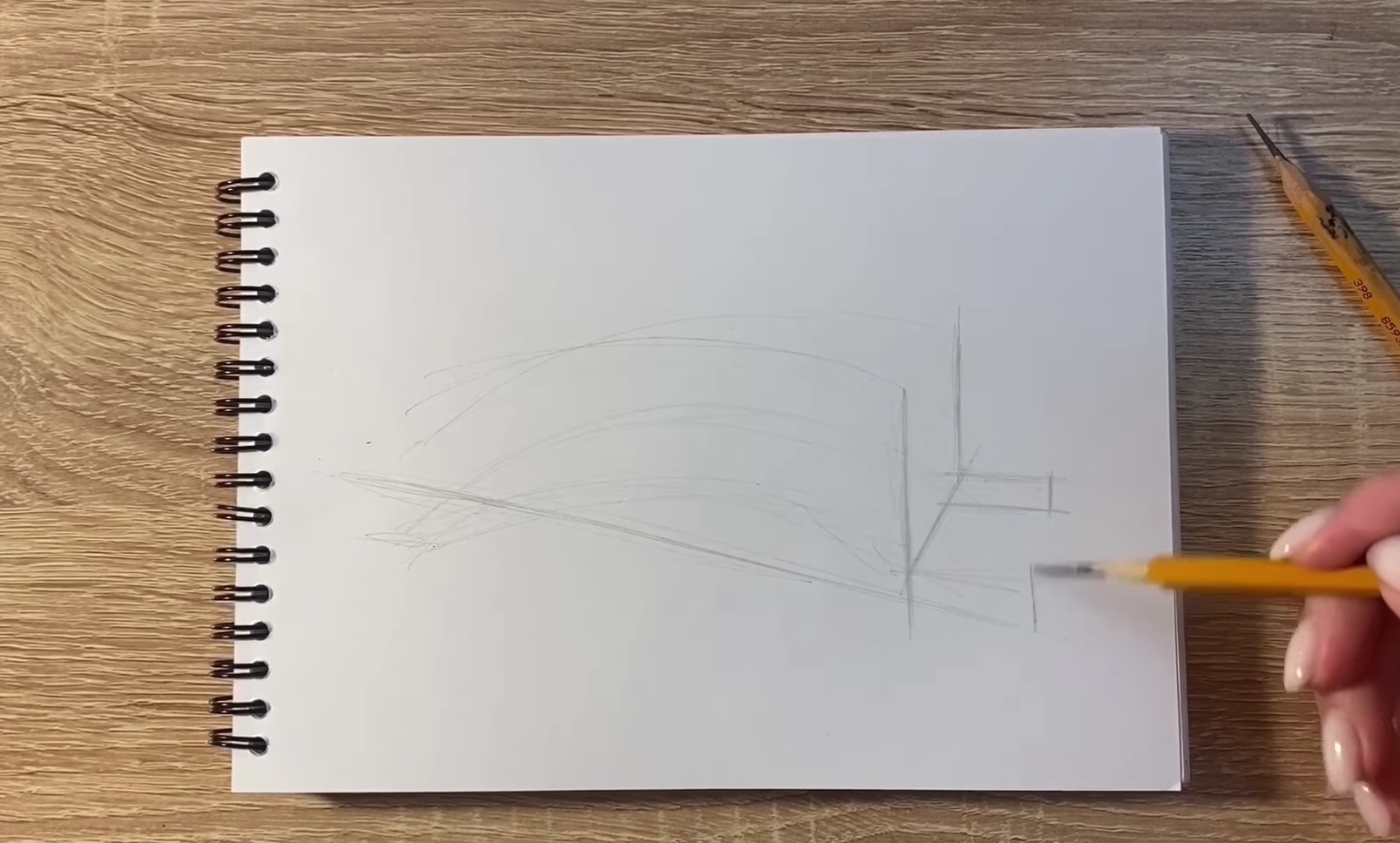 Как нарисовать мост карандашом. Инструкция для начинающих поэтапно